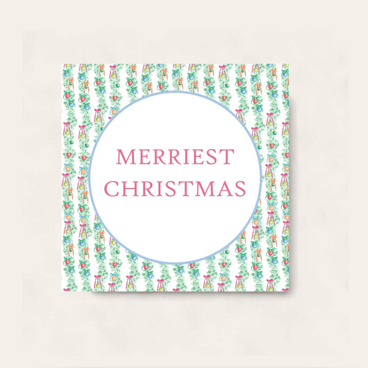Happiest Ornaments Paper Coaster