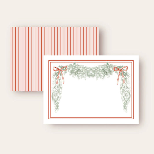 Micah Loves Olivia Wreath Stationery Set