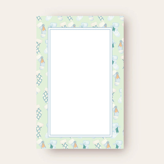 Sweet Stocking Skinny Chunk Notepad (Blue Edition)