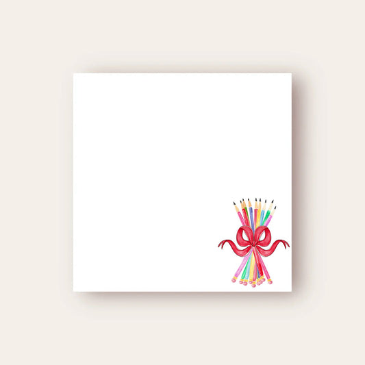 Pencil Bouquet Baby Chunk Notepad
