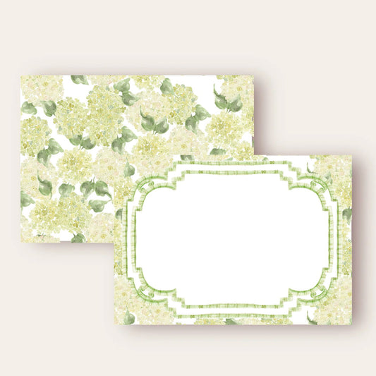 Limelight Hydrangea Stationery Set