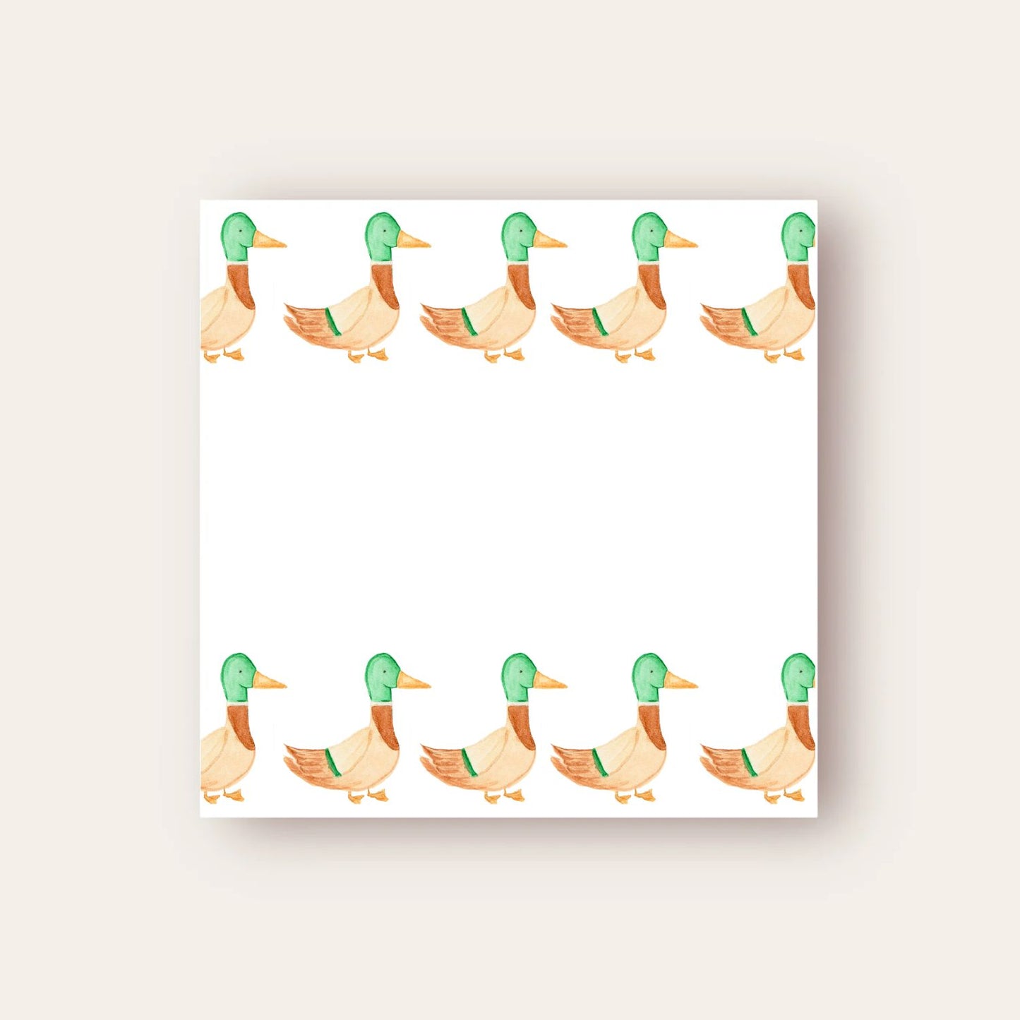 Love a Duck Paper Coaster