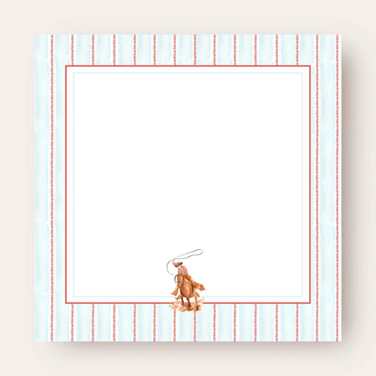 The Cowboy Big Chunky Notepad