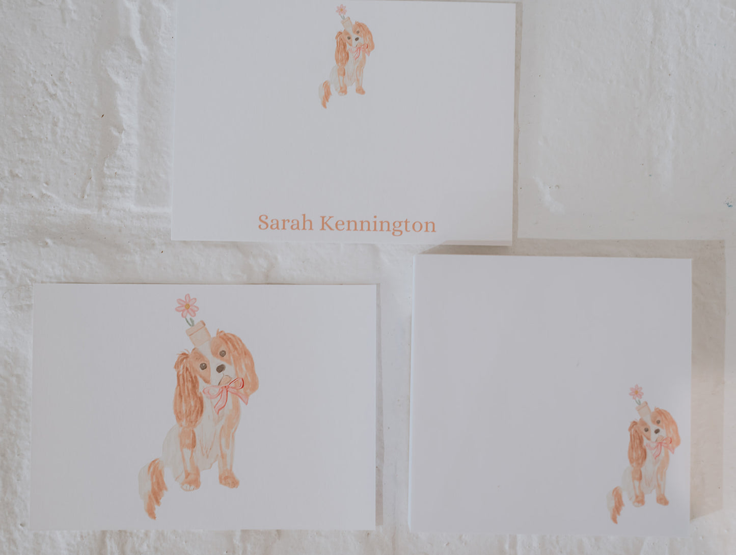 King Charles Cavalier Stationery Set