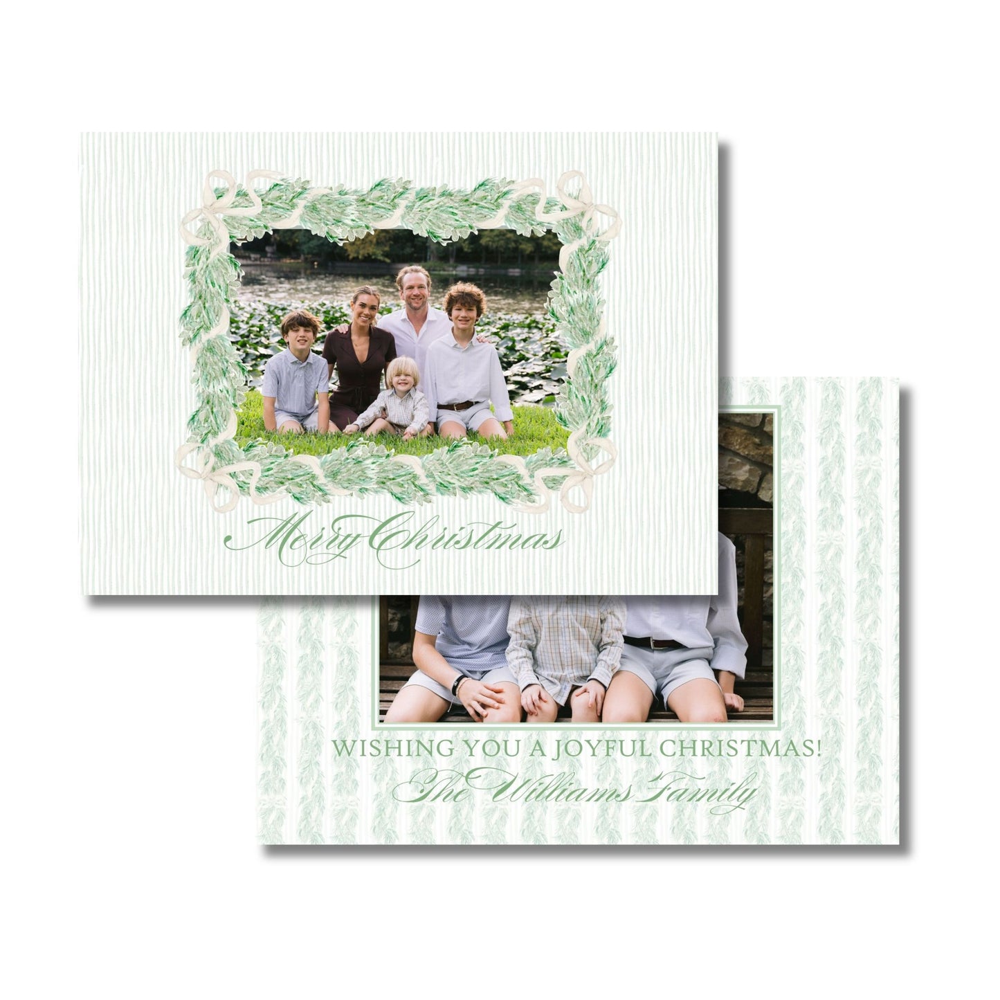 Gorgeous Garland Holiday Card