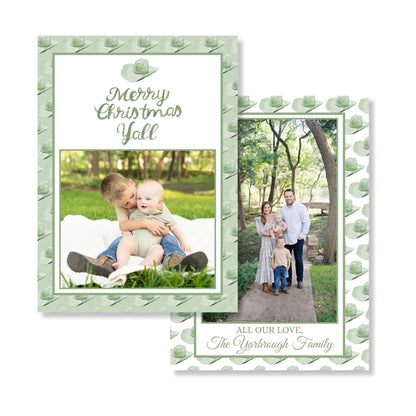 Merry Christmas Y'all Holiday Card