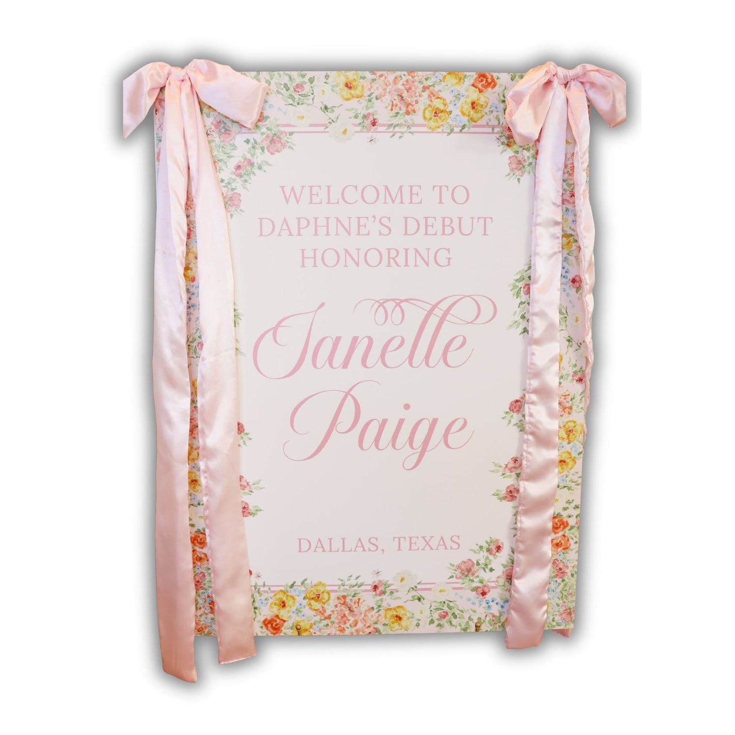 Custom Welcome Sign
