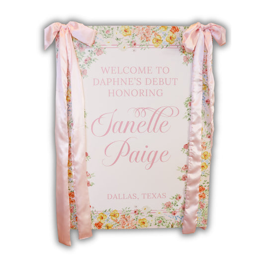 Custom Welcome Sign