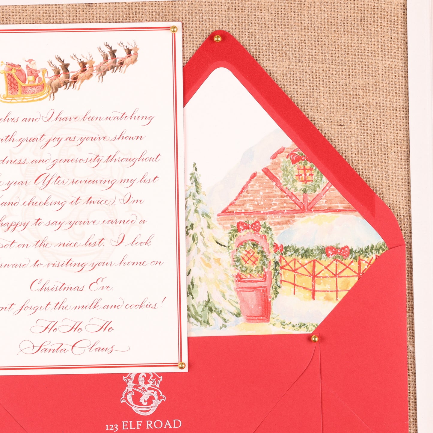 Little English Heirloom Santa Claus Suite