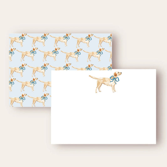 Yeti with bow Stationery Set