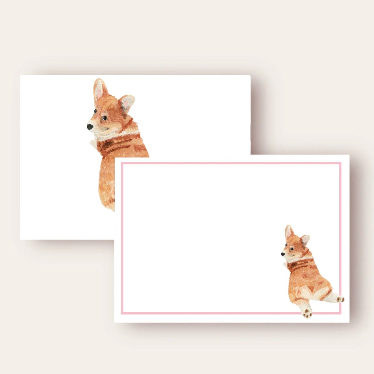 Nothin Like a Corgi Butt Stationery Set - Main Image