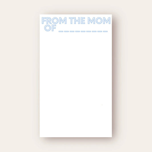 Mama Maria (Blue) Skinny Chunk Notepad