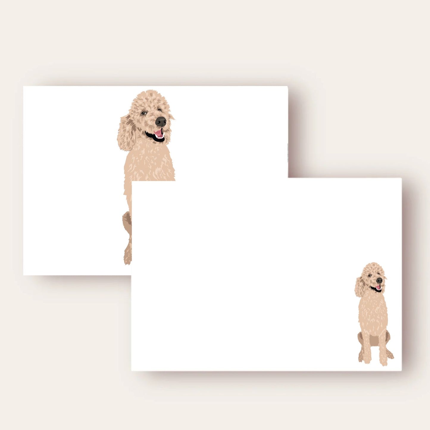 Golden Doodle Stationery Set