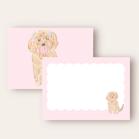 Cute Shitzhu Stationery Set