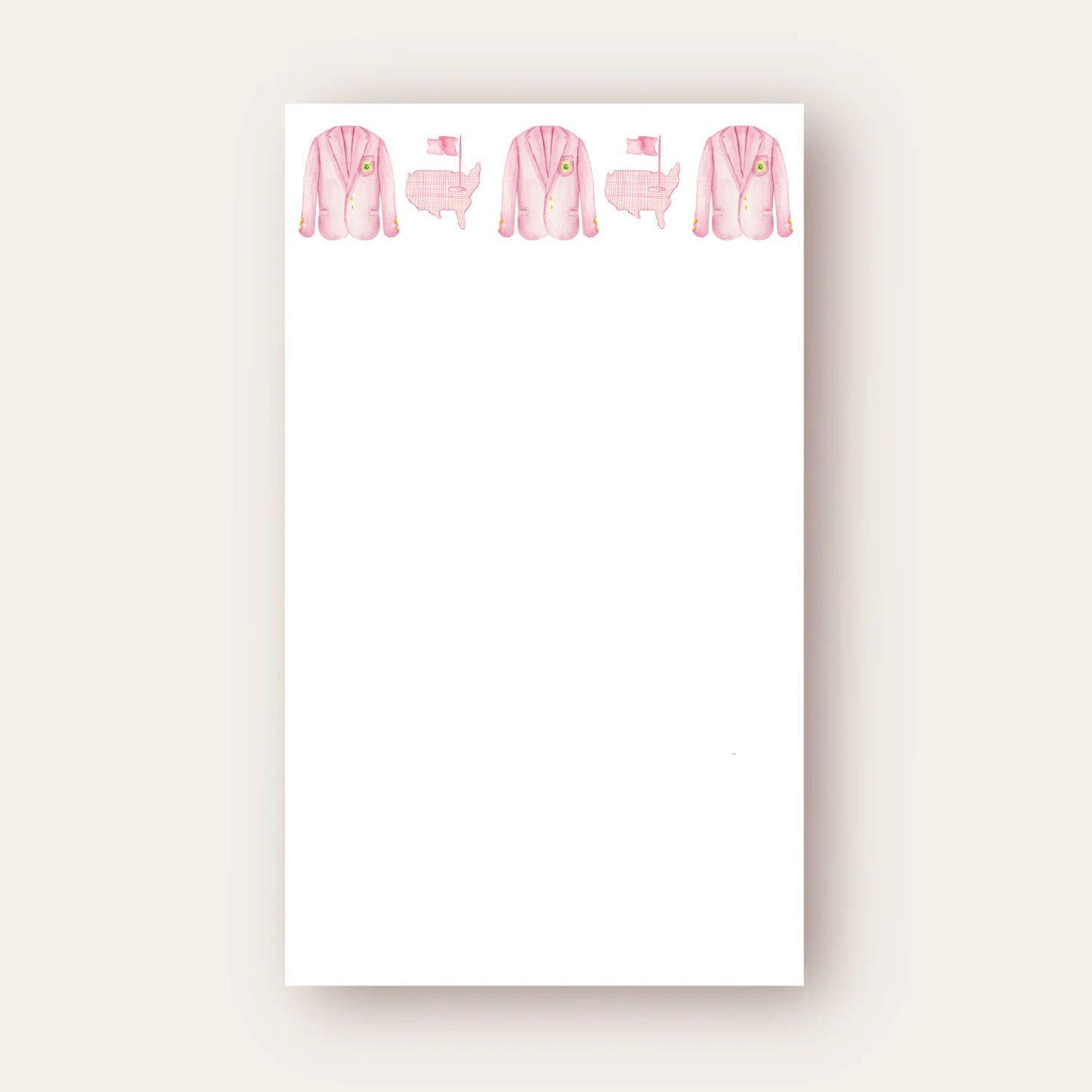 Monogram Skinny Chunk Notepad