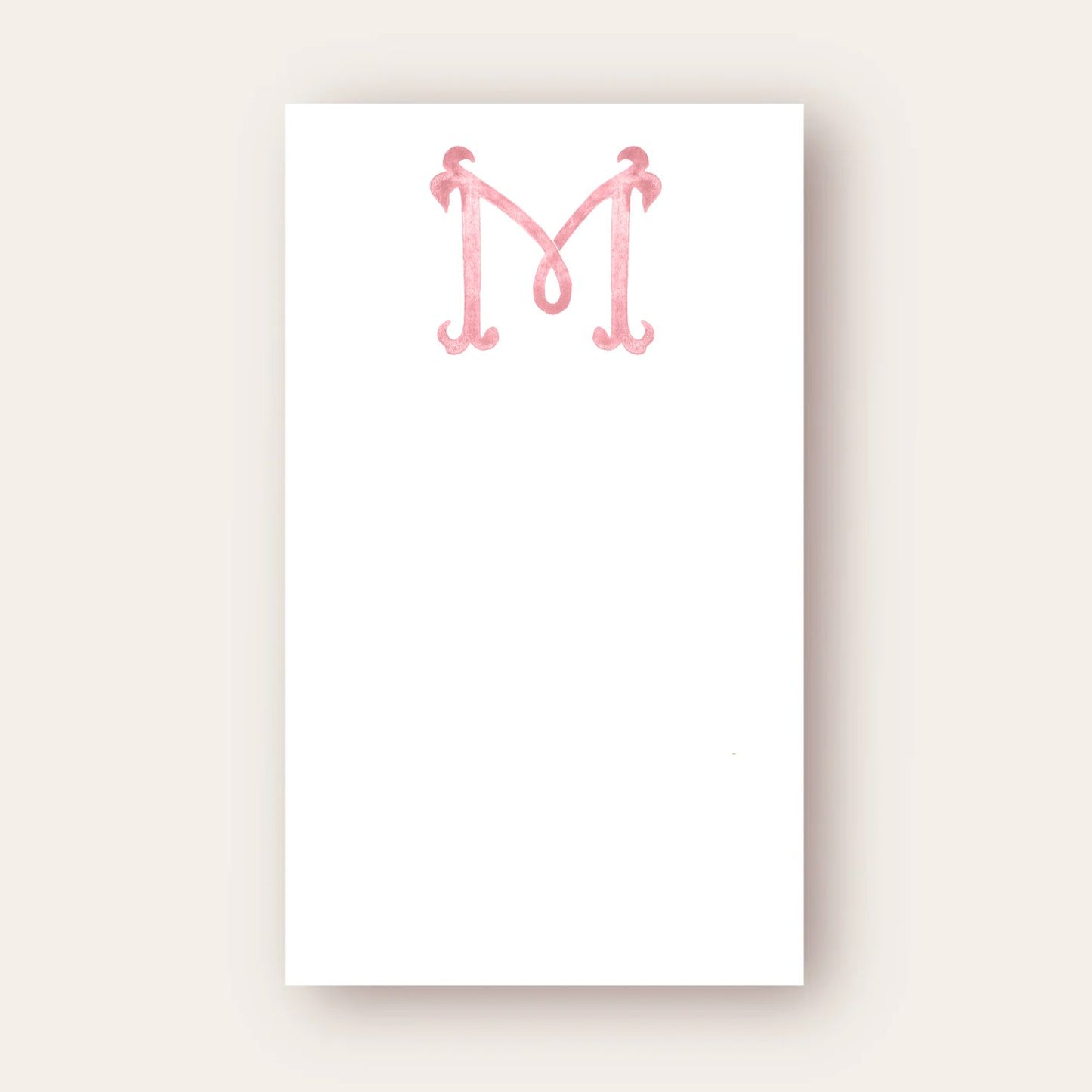 Monogram Skinny Chunk Notepad