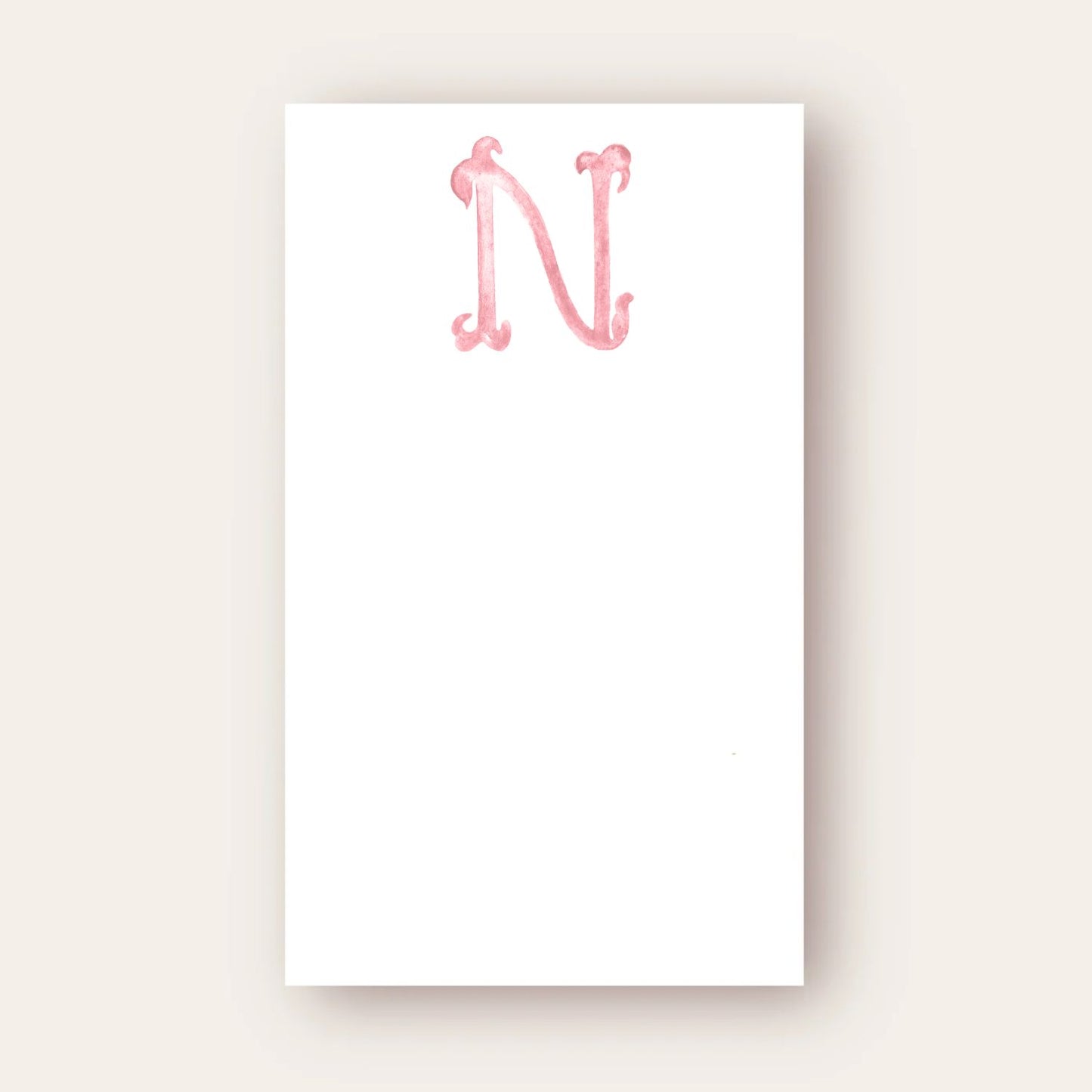Monogram Skinny Chunk Notepad