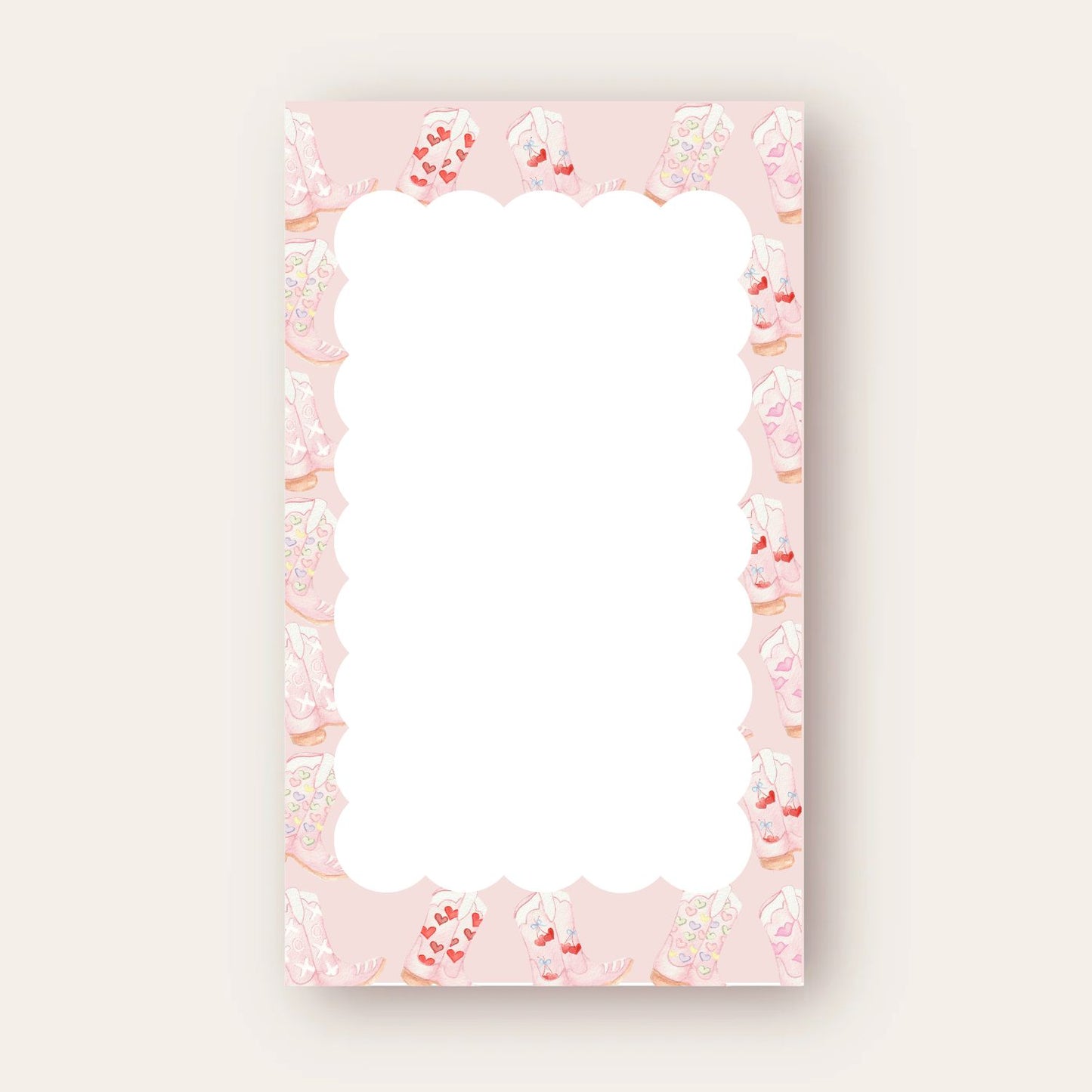 Monogram Skinny Chunk Notepad