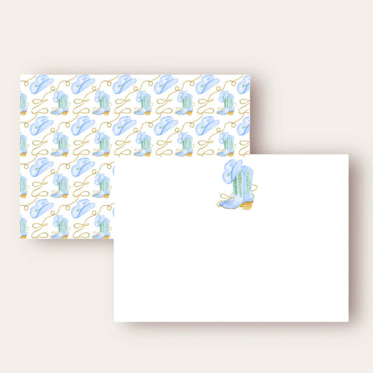 Dear John Hat & Boots Stationery Set