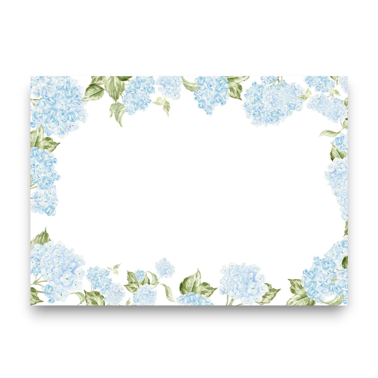 Hydrangea Full Clusters Stationery Set