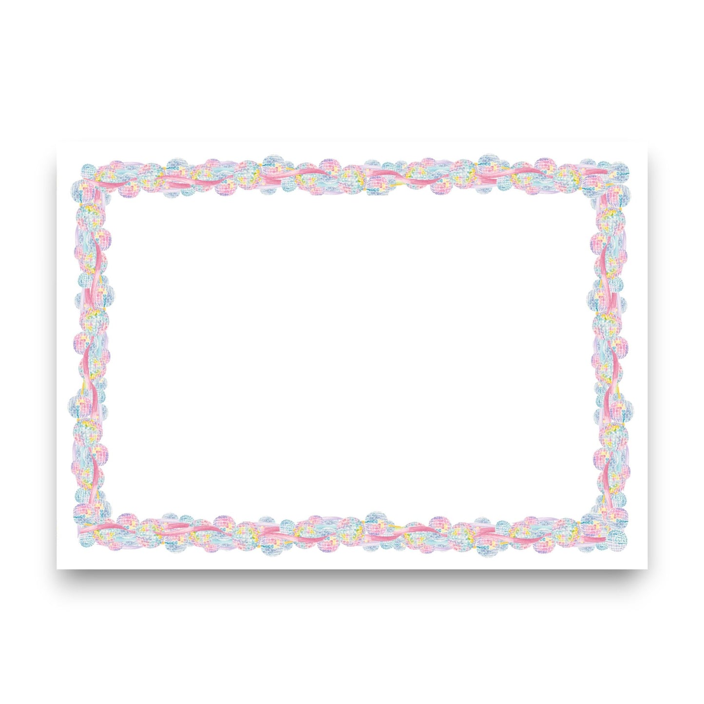 Meet me at the Disco Ball Stationery Set