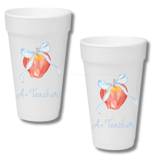 Pre-order Teacher Styro Cups