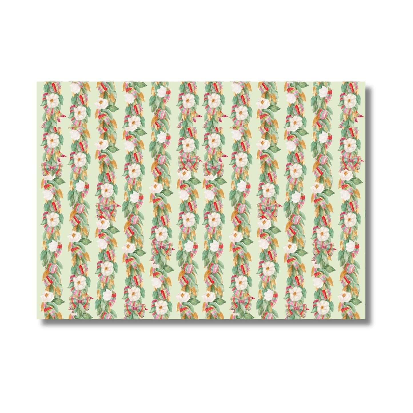 Southern Magnolias Garland Stationery Set