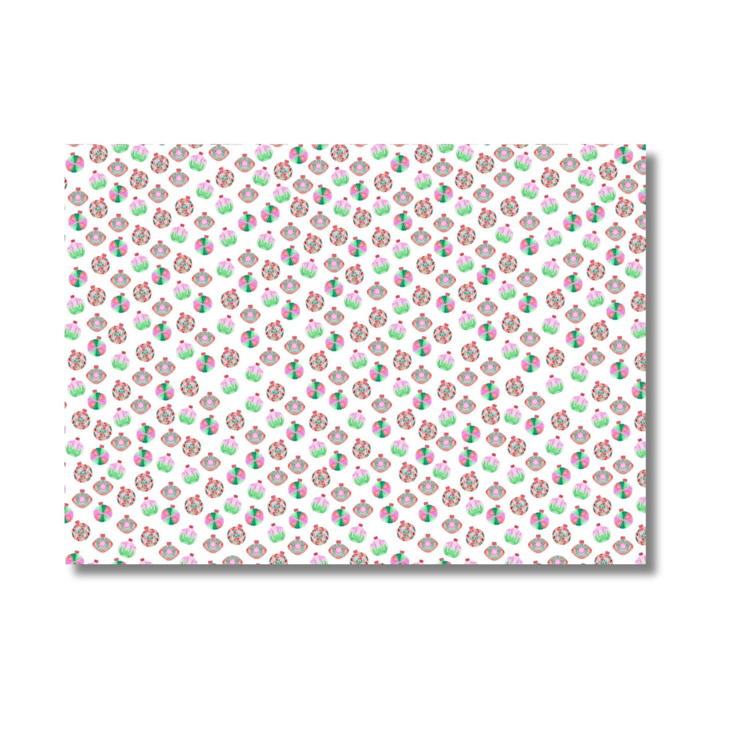 Jolly Ornaments Stationery Set