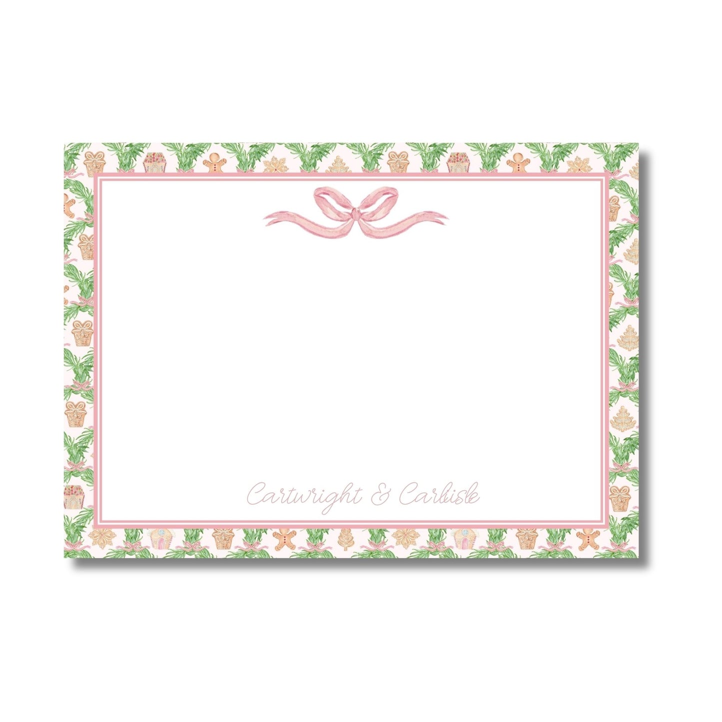 Gingerbread Lane Stationery Set