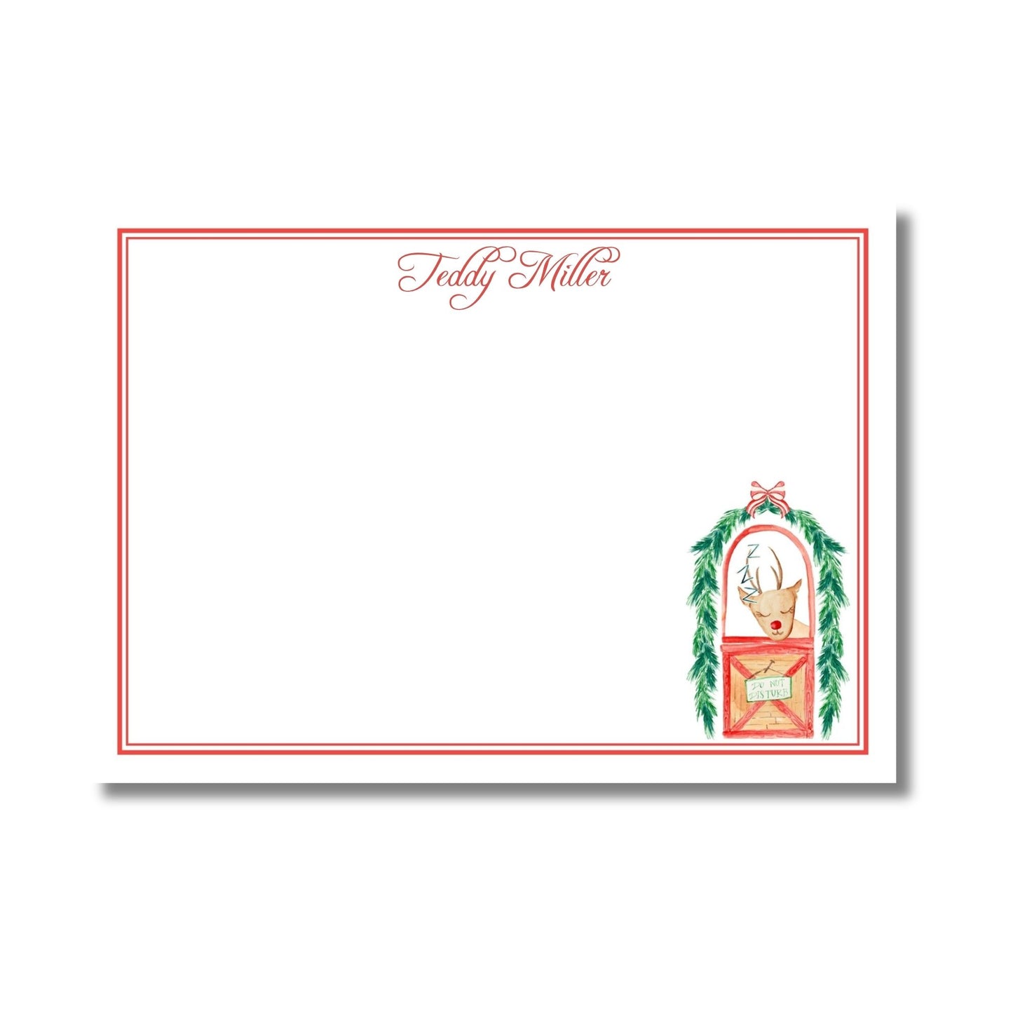 Rudolph's Pre Game Stationery Set