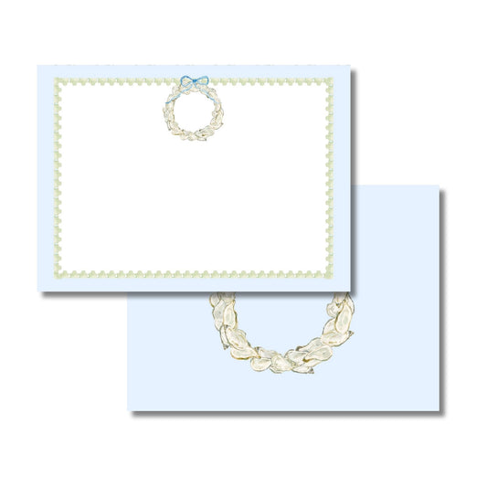 Oyster Wreath Stationery Set