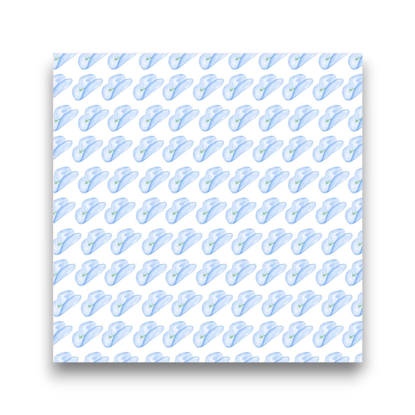 Baby Levi's Cowboy & Square Baby Shower Invitation