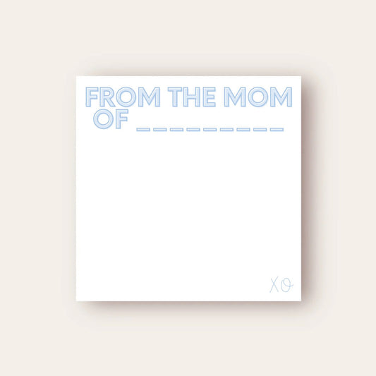 Mama Maria (Blue) Baby Chunk Notepad