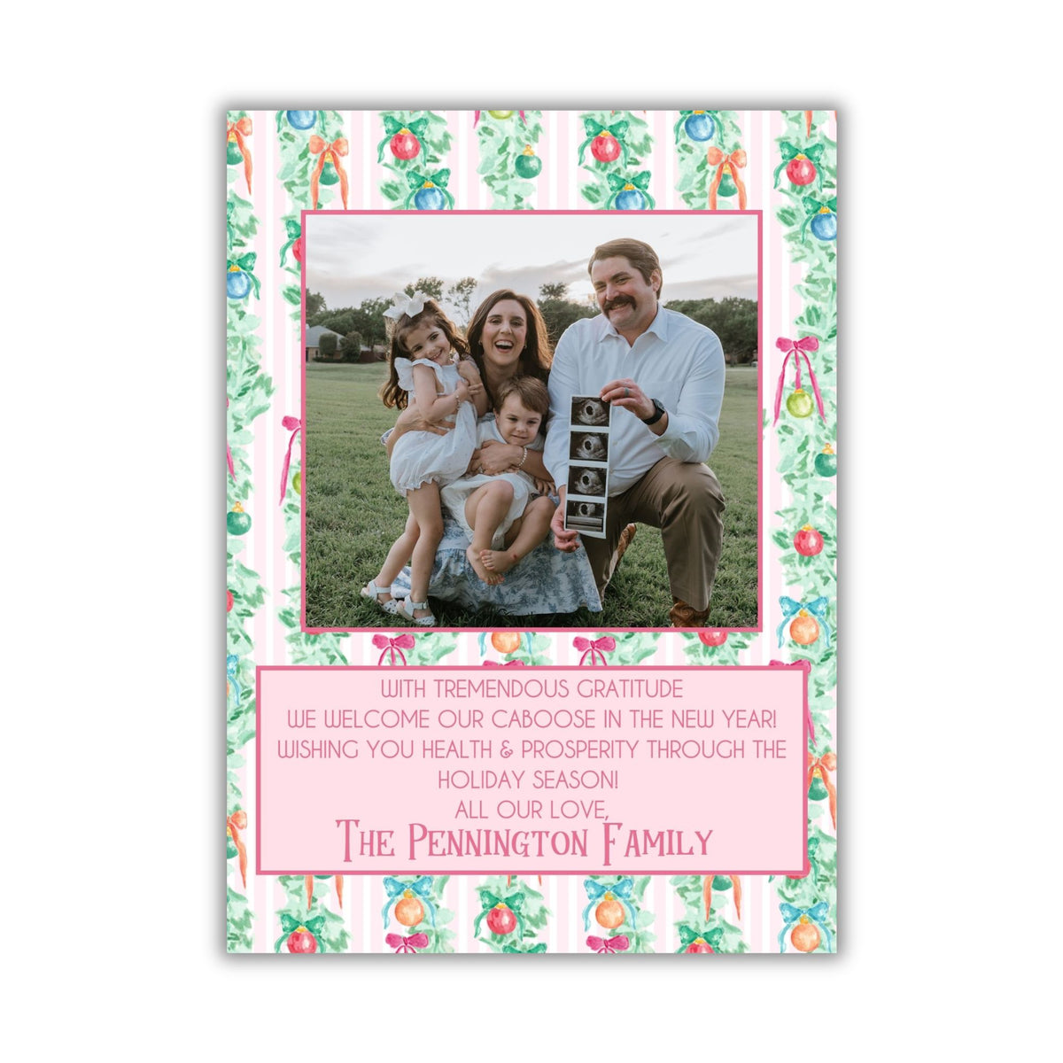 Jingle All the ColorWay Holiday Card