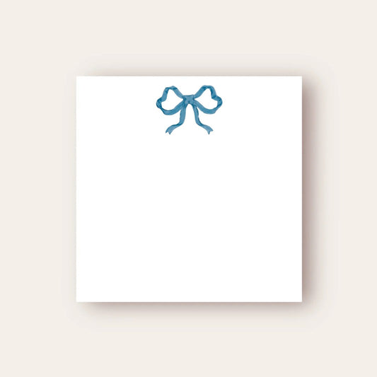 Blue Bow Baby Chunk Notepad