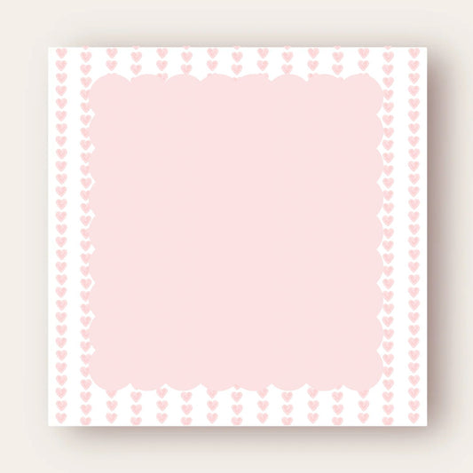 Happy Hearts Big Chunky Notepad