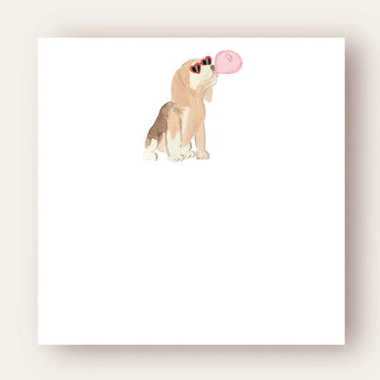 Beagle Big Chunky Notepad