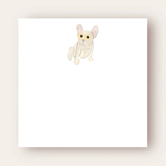 Cute Frenchie Big Chunky Notepad