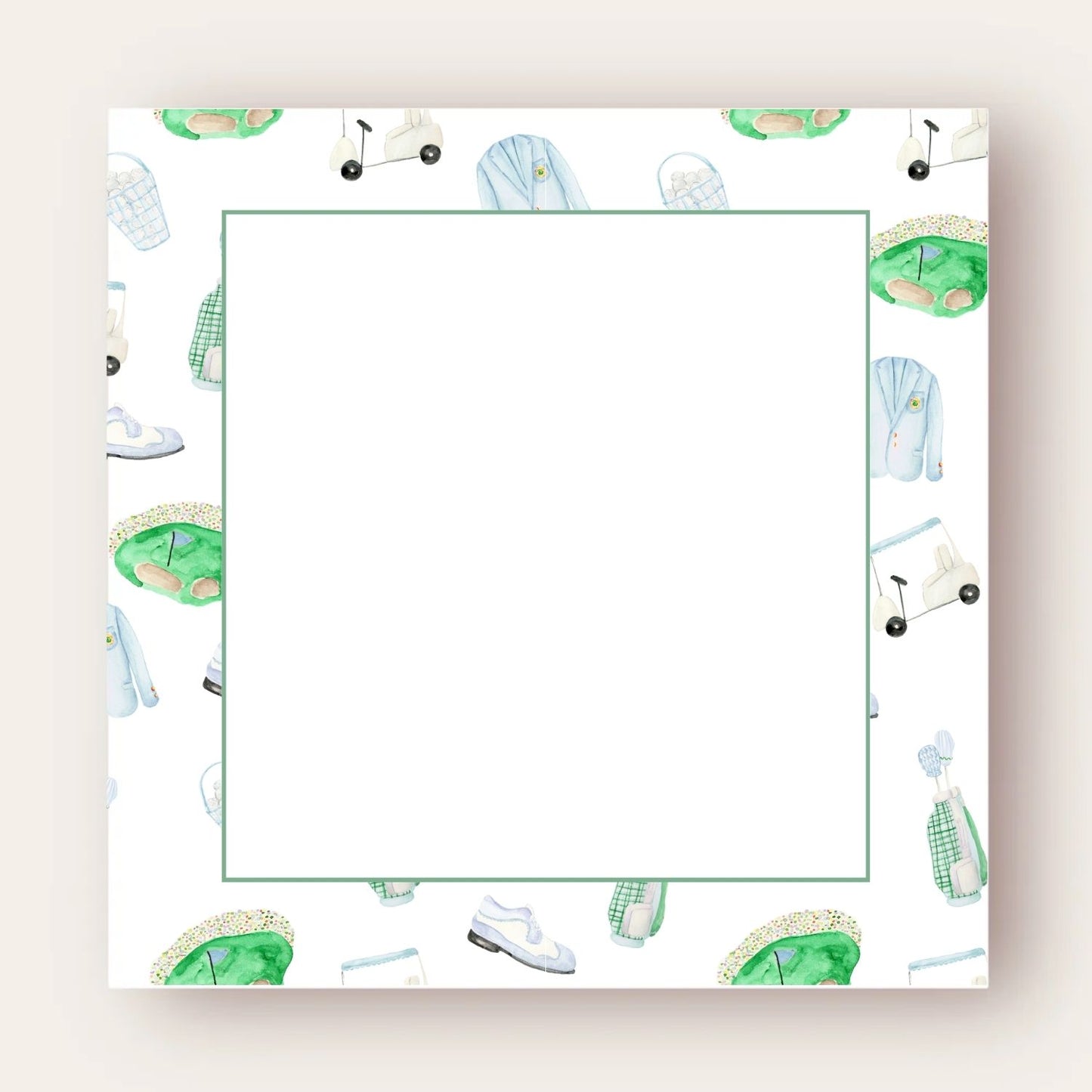 Monogram Skinny Chunk Notepad