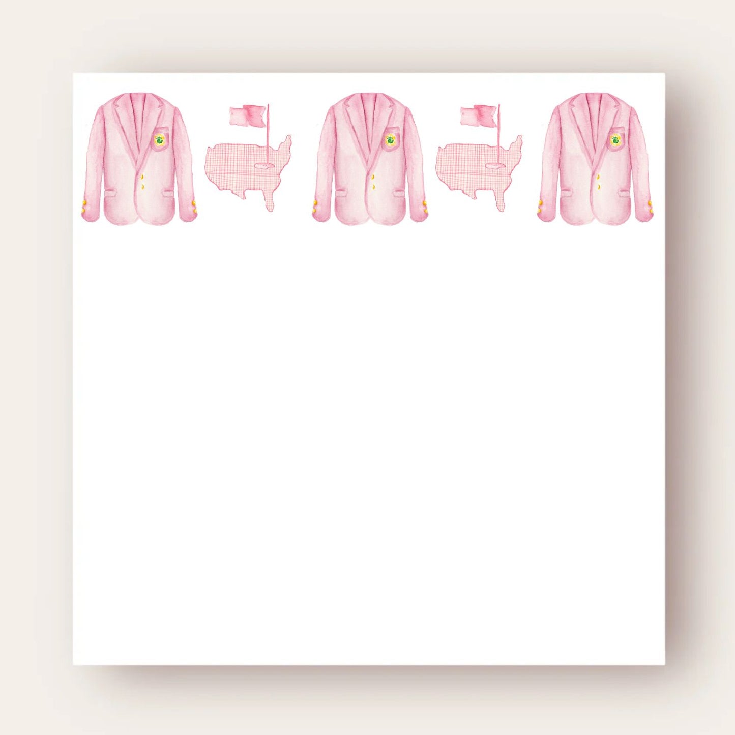 Monogram Skinny Chunk Notepad