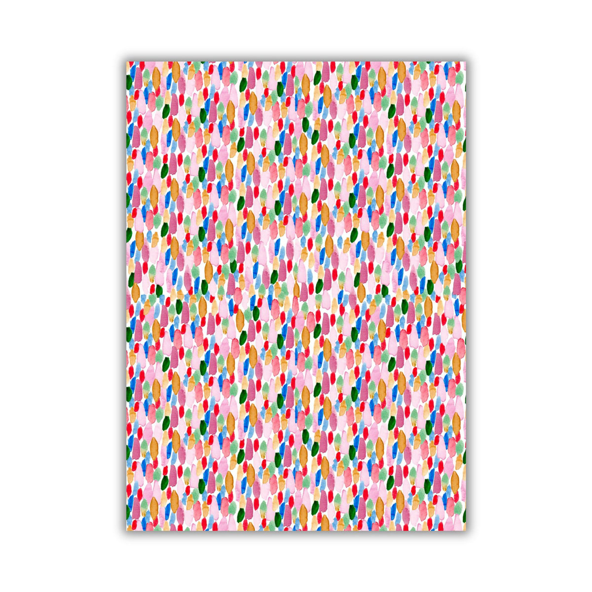 Why Do I Love This Much Color For Christmas, But I Do! Holiday Card