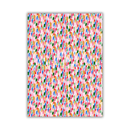 Why Do I Love This Much Color For Christmas, But I Do! Holiday Card