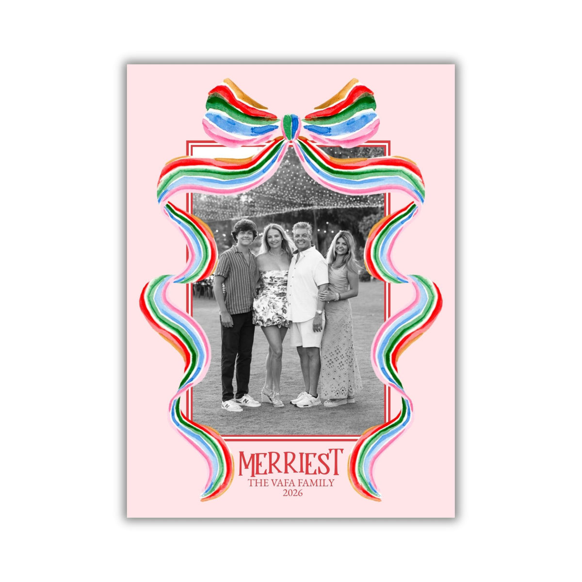 This Freaking Bow! Holiday Card