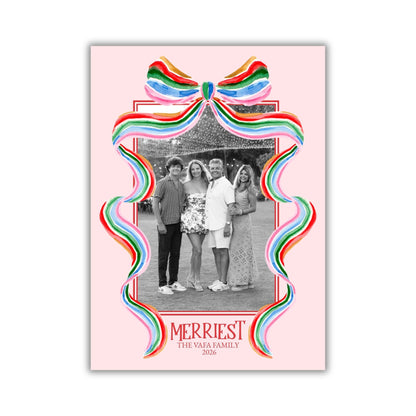 This Freaking Bow! Holiday Card