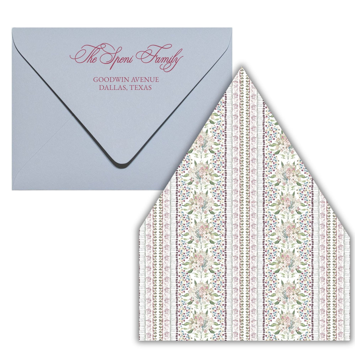 Hydrangea Arch Holiday Card