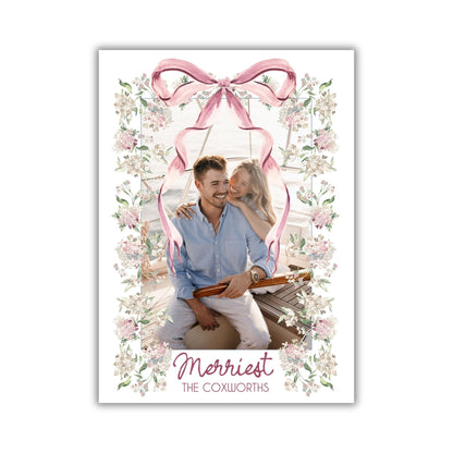 Hydrangea Arch Holiday Card