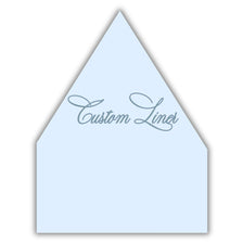 Patterned liner