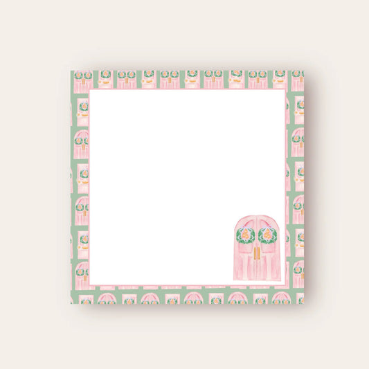Happy Holidays Baby Chunk Notepad (Pink Edition)