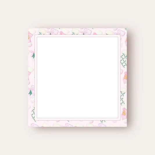 Sweet Stocking Baby Chunk Notepad (Pink Edition)