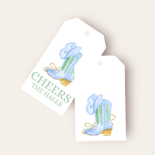 Dear John Hat & Boots Big Gift Tags